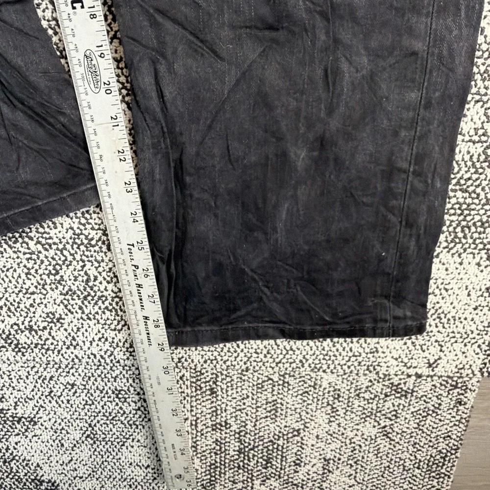 Levis 569 Faded Black Jeans Mens 40 X 30 (FITS 41 X‎ 29) Straight Leg Baggy